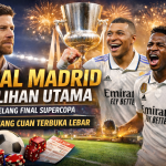 Real Madrid Pilihan Utama Jelang Final Supercopa
